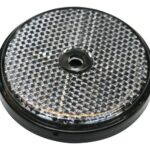 Refleks rund hvid skrue