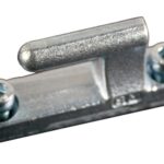 Hængsel m/tap - inkl. bagplade og skruer