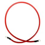 Startkabel 25 KV rød T2/3VT, 120 cm, monteret