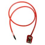 Startkabel 25 KV rød T2, 150 cm, monteret