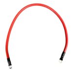 Startkabel 25 KV rød MT, 70 cm, monteret