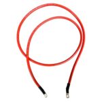 Startkabel 25 KV rød T3, 185 cm, monteret