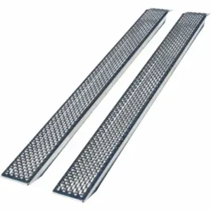 Kørerampe Alu 2000 x 200 mm, lige, 400 kg