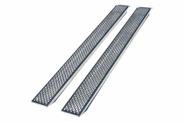 Kørerampe Alu 2000 x 200 mm, lige, 400 kg