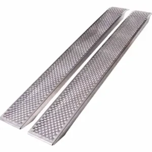 Kørerampe Alu 2000 x 260 mm, lige, 1000 kg