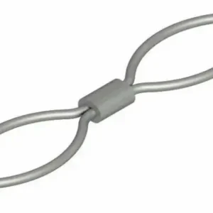 Sikkerhedswire f/ ubremsede trailere