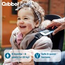 Qibbel Air barnestol til stelmontering midnight black